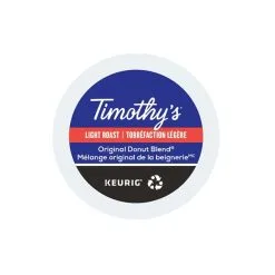 Keurig® Ensemble De 96 Capsules De Café K-Cup Par Keurig De Mélange Original De La Beignerie De Timothy's