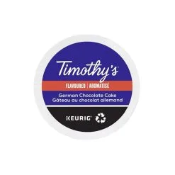 Keurig® Ensemble De 96 Capsules De Café K-Cup Par Keurig De Gâteau Au Chocolat Allemand De Timothy's