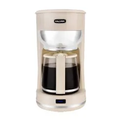 Cafetière Rétro De Kalorik, 10 Tasses, Crème