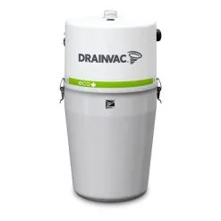 Aspirateur Central Blanc à Usage Résidentiel Par Drainvac, 41 L