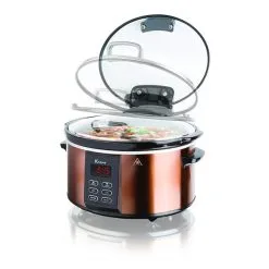 Mijoteuse Ovale Programmable De 6 L Au Fini Cuivré Euro Cuisine 9 Mijoteuse Ovale Programmable De 6 L Au Fini Cuivré Euro Cuisine -magasin d'appareils de cuisine 330879708 AlternateImage2 l