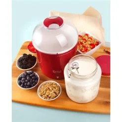 Yogourtière Euro Cuisine Pour Yogourt Et Yogourt Grec, Rouge -magasin d'appareils de cuisine 330879718 AlternateImage3 l