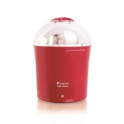 Yogourtière Euro Cuisine Pour Yogourt Et Yogourt Grec, Rouge