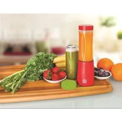 Mélangeur De 10 oz Avec Mode à Impulsion Euro Cuisine, 150 W, Rouge 11 Mélangeur De 10 oz Avec Mode à Impulsion Euro Cuisine, 150 W, Rouge -magasin d'appareils de cuisine 330879722 AlternateImage4 l