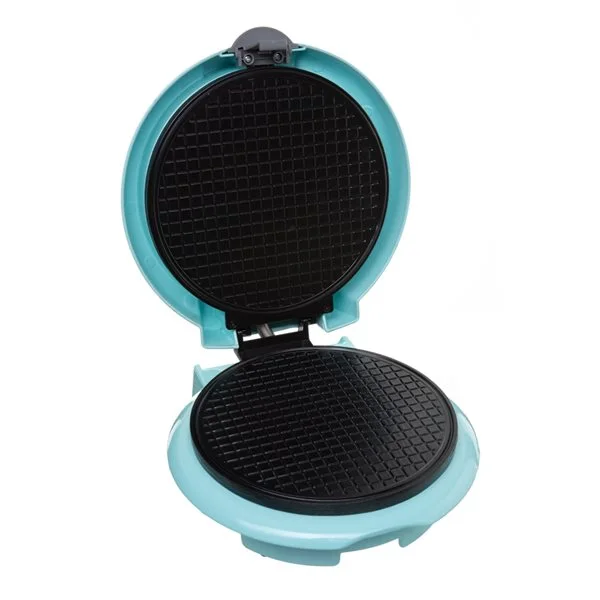 Gaufrier Pour Cornets Brentwood Rond De 750 W, Bleu 3 Gaufrier Pour Cornets Brentwood Rond De 750 W, Bleu