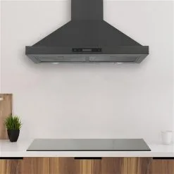 Hotte Murale Par Ancona Convertible De 30 Po En Acier Inoxydable Noir -magasin d'appareils de cuisine 330888472 AlternateImage4 l
