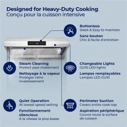 Hotte De Cuisine Sous-armoire Hauslane à évacuation De 30 Po En Acier Inoxydable -magasin d'appareils de cuisine 330895973 AlternateImage1 l