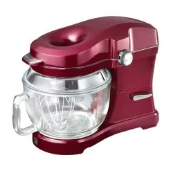 Batteur Sur Socle à 10 Vitesses Elite Par Kenmore De 20 Tasses Pour Usage Commercial Et Résidentiel, Rouge