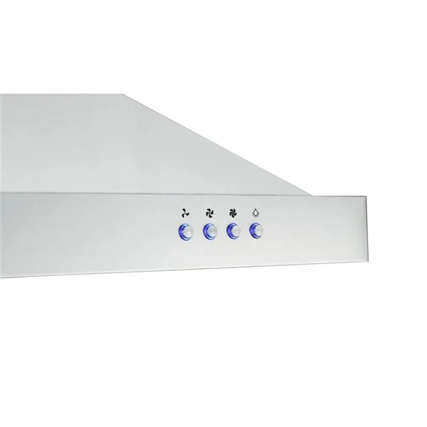 Hotte Murale Convertible De 36 po Ancona En Acier Inoxydable Avec éclairage DEL Et Commandes électroniques 6 Hotte Murale Convertible De 36 po Ancona En Acier Inoxydable Avec éclairage DEL Et Commandes électroniques – Image 4