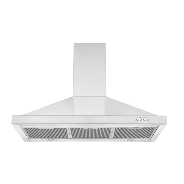 Hotte Murale Convertible De 36 po Ancona En Acier Inoxydable Avec éclairage DEL Et Commandes électroniques 3 Hotte Murale Convertible De 36 po Ancona En Acier Inoxydable Avec éclairage DEL Et Commandes électroniques