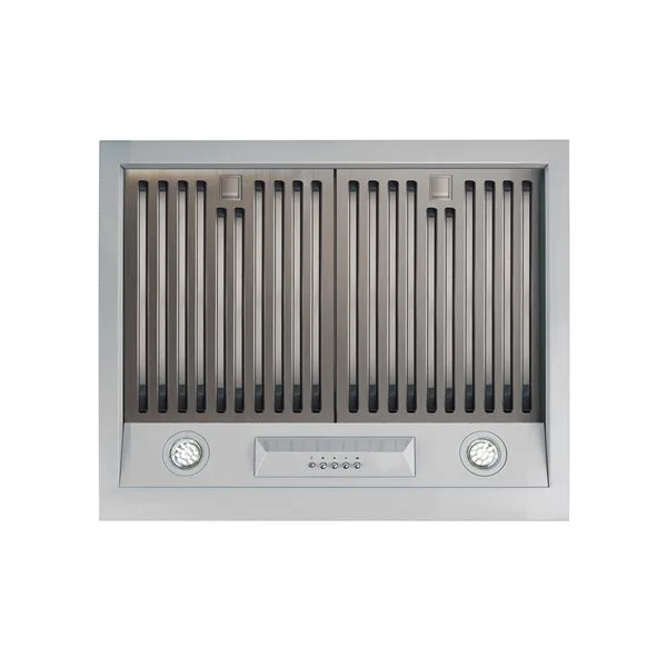 Hotte Sous Armoire De 24 po Et 500 pi³/min Blanc Guimauve Classic Retro De Unique Avec Conduit D'évacuation Et Filtre En Cha 4 Hotte Sous Armoire De 24 po Et 500 pi³/min Blanc Guimauve Classic Retro De Unique Avec Conduit D'évacuation Et Filtre En Cha – Image 2