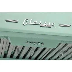 Hotte Sous Armoire De 30 po Et 700 pi³/min Vert Menthe Classic Retro Par Unique Avec Conduit D'évacuation Et Filtre En Charb 9 Hotte Sous Armoire De 30 po Et 700 pi³/min Vert Menthe Classic Retro Par Unique Avec Conduit D'évacuation Et Filtre En Charb -magasin d'appareils de cuisine 330975694 AlternateImage2 l