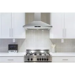 Hotte De Cuisine Murale Convertible En Acier Inoxydable De 30 Po Par Aria Avec Filtre à Charbon -magasin d'appareils de cuisine 330977896 AlternateImage3 l