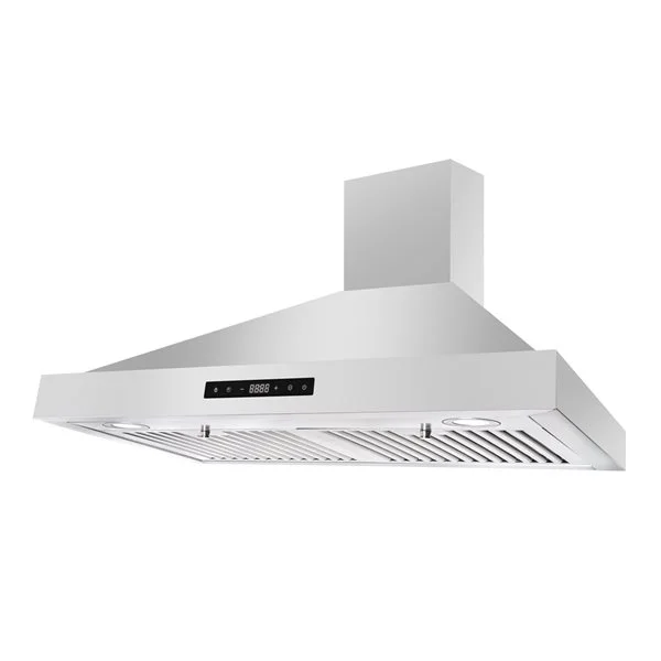 Hotte De Cuisine Murale Convertible En Acier Inoxydable De 30 Po Par Aria Avec Filtre à Charbon Inclus 3 Hotte De Cuisine Murale Convertible En Acier Inoxydable De 30 Po Par Aria Avec Filtre à Charbon Inclus