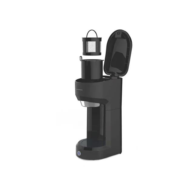 Cafetière Rétro Frigidaire Noire à Une Tasse 7 Cafetière Rétro Frigidaire Noire à Une Tasse – Image 5