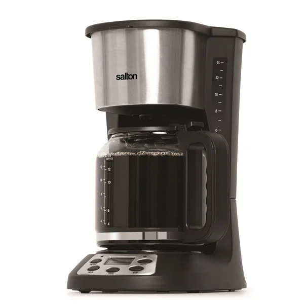 Cafetière Jumbo Java Par Salton En Acier Inoxydable 14 Tasses 3 Cafetière Jumbo Java Par Salton En Acier Inoxydable 14 Tasses