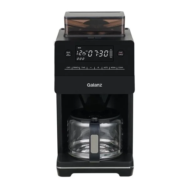 Cafetière Avec Moulin De 12 Tasses Par Galanz 4 Cafetière Avec Moulin De 12 Tasses Par Galanz – Image 2