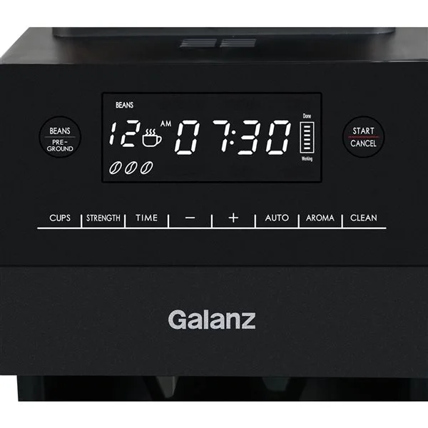 Cafetière Avec Moulin De 12 Tasses Par Galanz 5 Cafetière Avec Moulin De 12 Tasses Par Galanz – Image 3