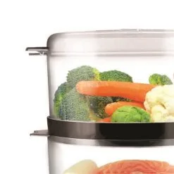 Cuiseur à Vapeur électrique Brentwood à 2 Niveaux De 4,73 L En Acier Inoxydable 11 Cuiseur à Vapeur électrique Brentwood à 2 Niveaux De 4,73 L En Acier Inoxydable -magasin d'appareils de cuisine 331045837 AlternateImage4 l