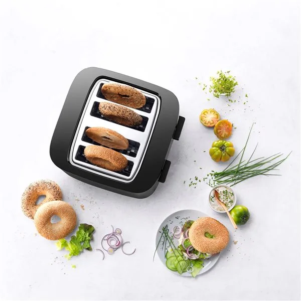Grille-pain ZWILLING Enfinigy Noir De 1710 Watts à 4 Fentes 7 Grille-pain ZWILLING Enfinigy Noir De 1710 Watts à 4 Fentes – Image 5