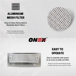 Hotte Sous Armoire 30 Po à 400 Pi³/min En Acier Inoxydable Onex -magasin d'appareils de cuisine 332004657 AlternateImage3 l