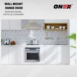 Hotte Murale De 30 po En Acier Inoxydable à 700 pi³/min Onex 8 Hotte Murale De 30 po En Acier Inoxydable à 700 pi³/min Onex -magasin d'appareils de cuisine 332004663 AlternateImage1 l