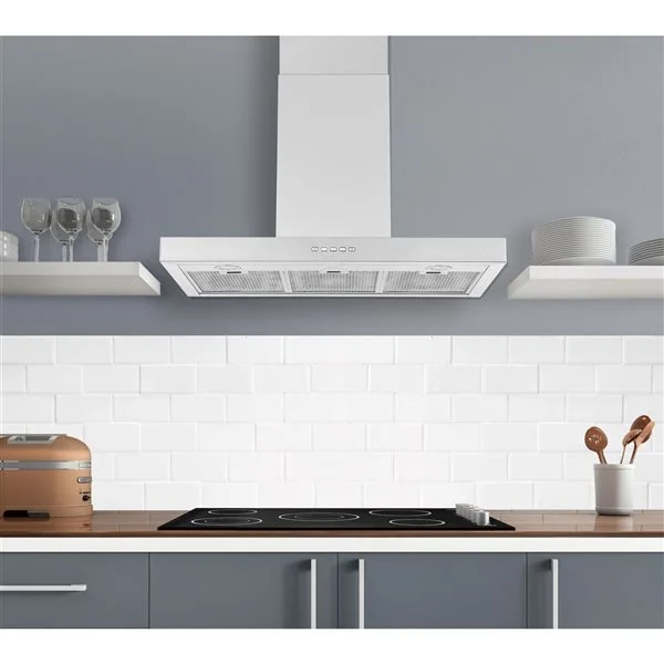 Hotte Aspirante Murale Hybride De 36 Po à 600 PCM En Acier Inoxydable Ancona Avec Filtre Au Charbon 7 Hotte Aspirante Murale Hybride De 36 Po à 600 PCM En Acier Inoxydable Ancona Avec Filtre Au Charbon – Image 5