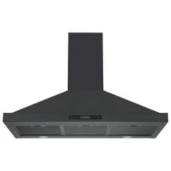 Hotte De Cuisine Murale Hybride De 36 Po à 450 PCM En Acier Inoxydable Noir Ancona Avec Filtre Au Charbon -magasin d'appareils de cuisine 332004686 AlternateImage2 l