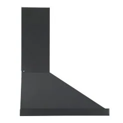 Hotte De Cuisine Pyramidale Hybride Noir Mat à Montage Mural 24 Po 280 PCM Ancona Avec Filtre Au Charbon -magasin d'appareils de cuisine 332004692 AlternateImage3 l